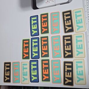 Lot of YETI stickers